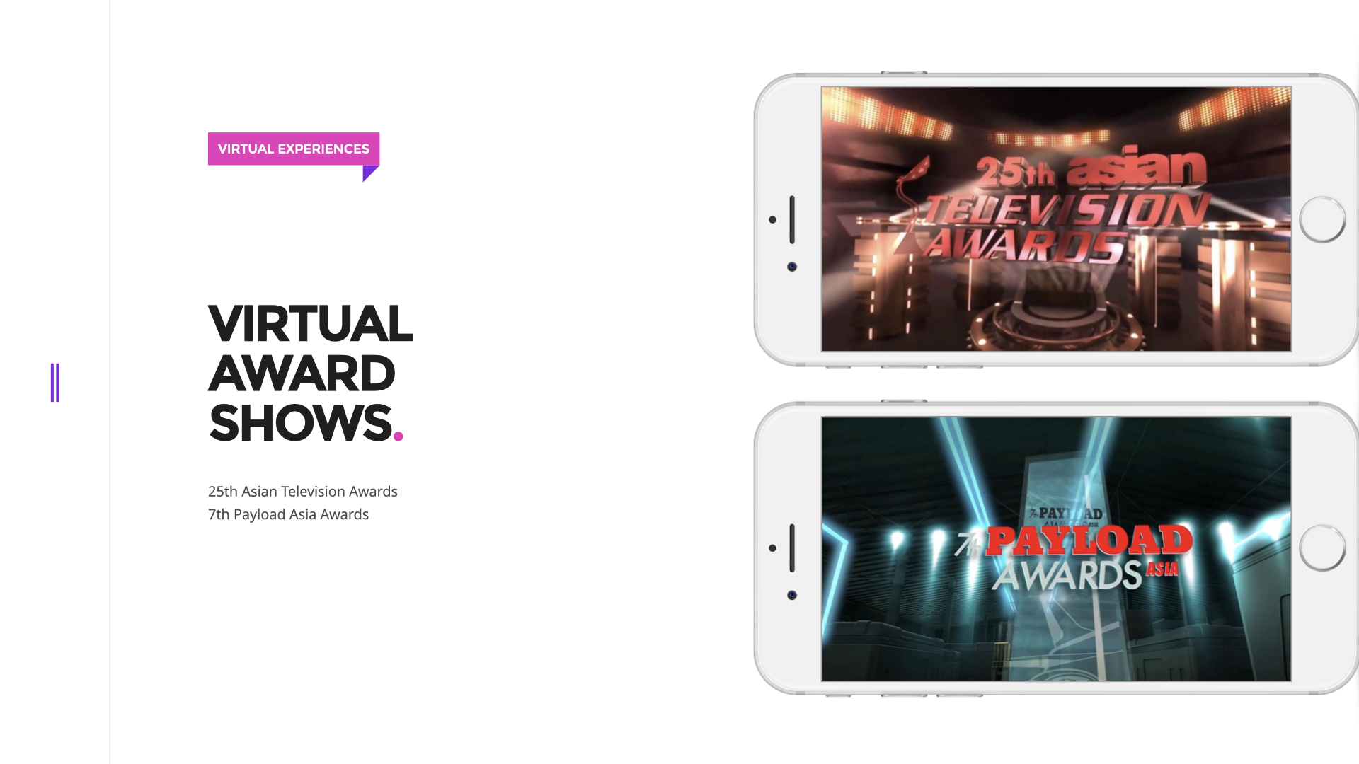 Virtual Experiences - Virtual Award Shows