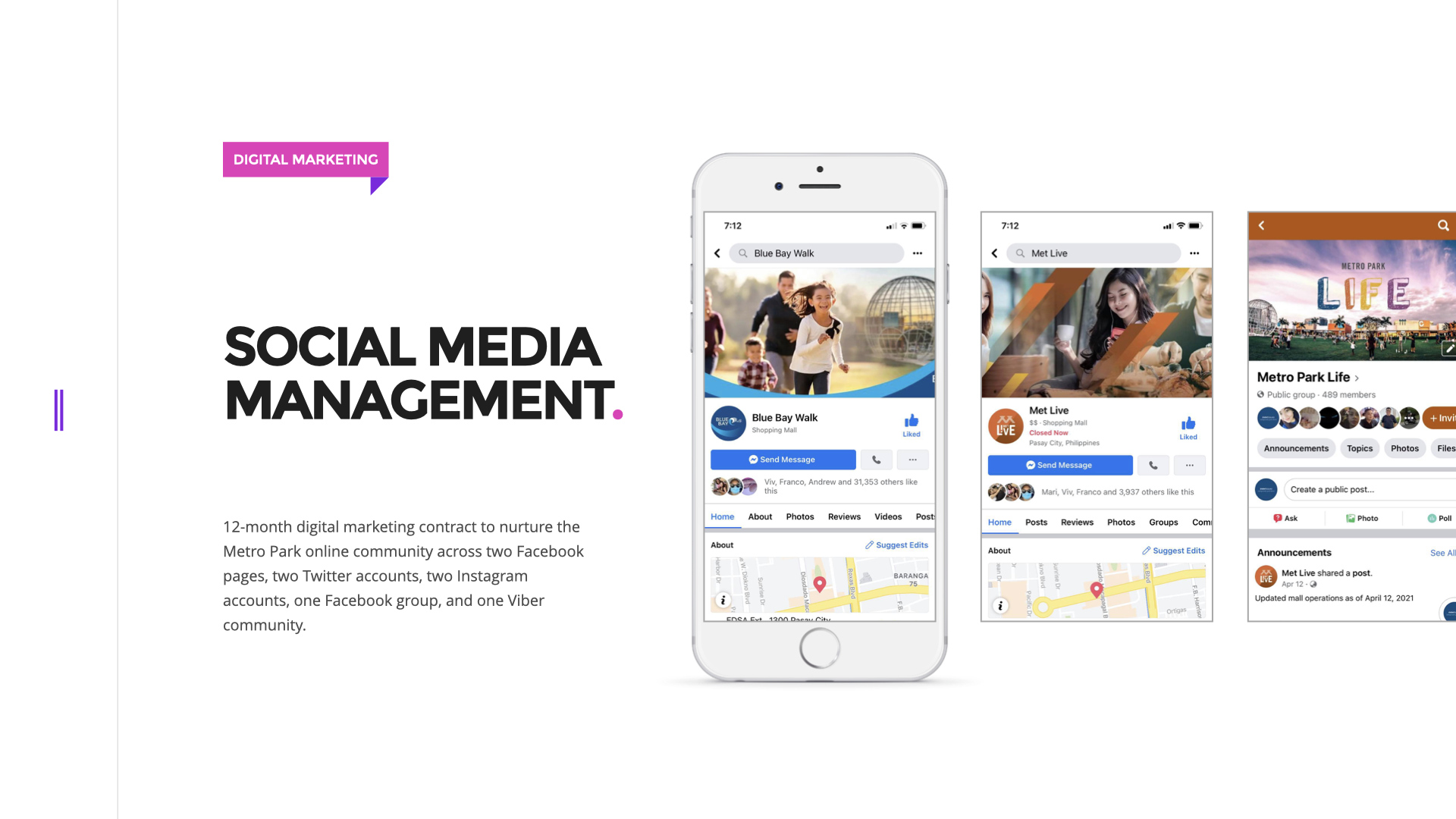 Digital Marketing - Social Media Management